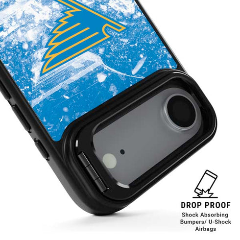 NHL St. Louis Blues Iced iPhone 17 Air Kickstand Case