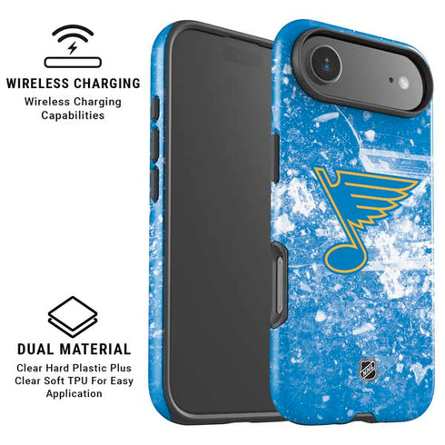 NHL St. Louis Blues Iced iPhone 17 Air Magsafe Impact Case