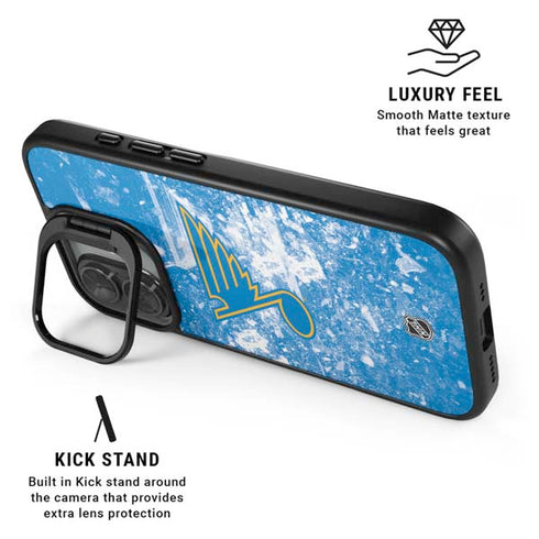 NHL St. Louis Blues Iced iPhone 17 Kickstand Case