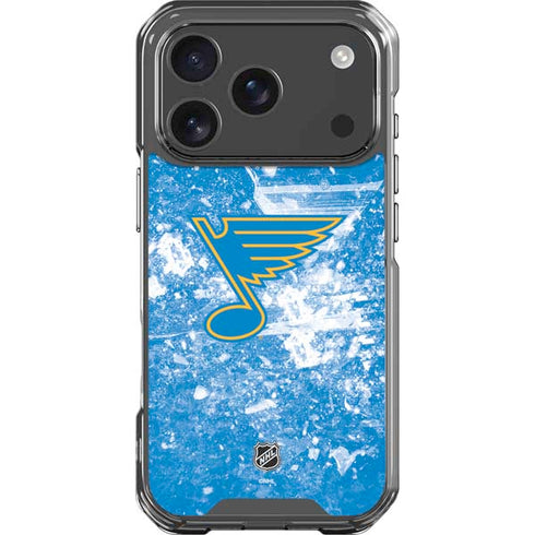 NHL St. Louis Blues Iced iPhone 17 Pro Clear Case