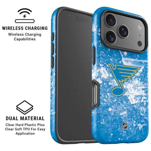 NHL St. Louis Blues Iced iPhone 17 Pro Magsafe Impact Case