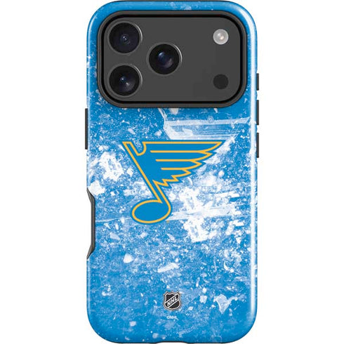 NHL St. Louis Blues Iced iPhone 17 Pro Max Impact Case