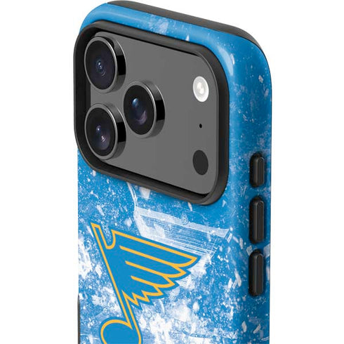 NHL St. Louis Blues Iced iPhone 17 Pro Max Impact Case
