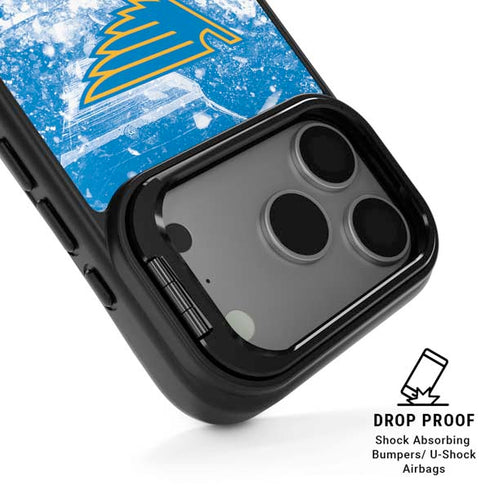 NHL St. Louis Blues Iced iPhone 17 Pro Max Kickstand Case