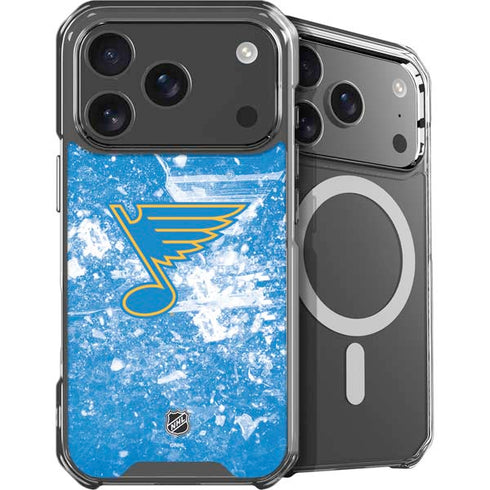 NHL St. Louis Blues Iced iPhone 17 Pro Max MagSafe Case