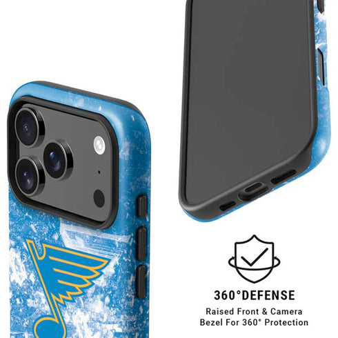 NHL St. Louis Blues Iced iPhone 17 Pro Max Magsafe Impact Case
