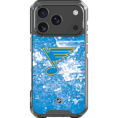 NHL St. Louis Blues Iced iPhone 18 Pro Clear Case