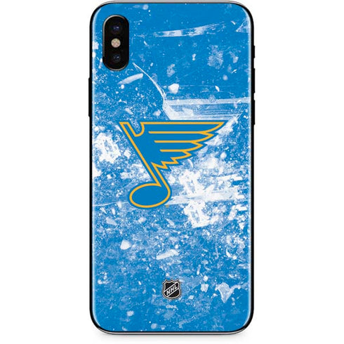 NHL St. Louis Blues Iced iPhone X Skin