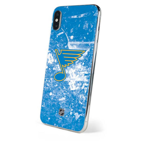 NHL St. Louis Blues Iced iPhone X Skin