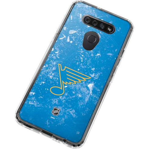 NHL St. Louis Blues Iced LG K51/Q51 Clear Case