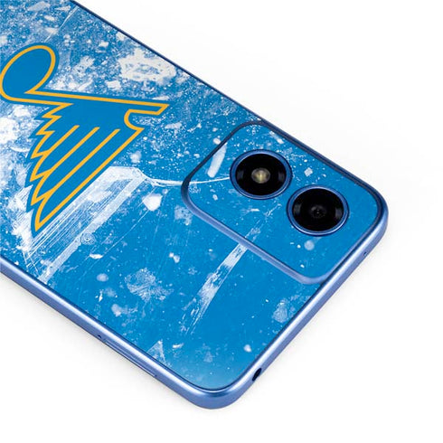 NHL St. Louis Blues Iced Moto G Play 4G (2024) Skin