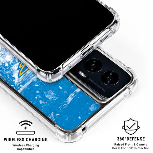 NHL St. Louis Blues Iced Moto G Power 5G (2024) Clear Case