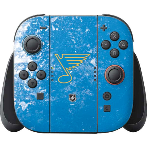 NHL St. Louis Blues Iced Nintendo Switch 2 (2025) Joy-Con Controller Skin