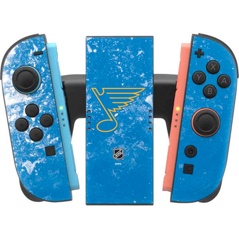 NHL St. Louis Blues Iced Nintendo Switch 2 (2025) Joy-Con Controller Skin