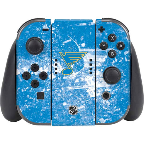 NHL St. Louis Blues Iced Nintendo Switch (2017-2021) Joy-Con Controller Skin