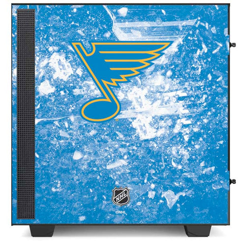 NHL St. Louis Blues Iced NZXT H510 Compact ATX Mid-Tower Case Skin