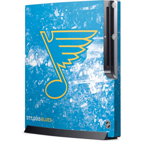 NHL St. Louis Blues Iced Playstation 3 & PS3 Slim Skin