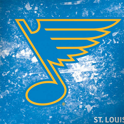 NHL St. Louis Blues Iced PlayStation 4 Gold Wireless Headset Skin