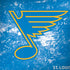 NHL St. Louis Blues Iced PlayStation 4 Gold Wireless Headset Skin