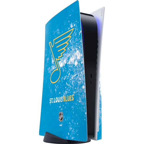 NHL St. Louis Blues Iced PS5 Console Skin