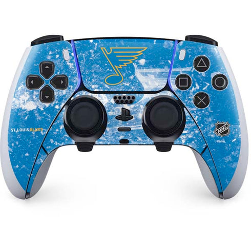 NHL St. Louis Blues Iced PS5 DualSense Edge Pro Controller Skin