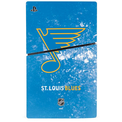 NHL St. Louis Blues Iced PS5 Slim Disk Console Skin