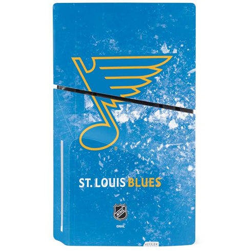 NHL St. Louis Blues Iced PS5 Slim Disk Console Skin