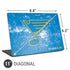 NHL St. Louis Blues Iced Universal Laptop 11in (8.8 x 6.2in) Skin