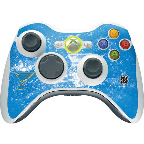 NHL St. Louis Blues Iced Xbox 360 Wireless Controller Skin