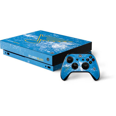 NHL St. Louis Blues Iced Xbox One Skins
