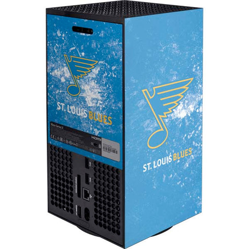 NHL St. Louis Blues Iced Xbox Series X Console Skin
