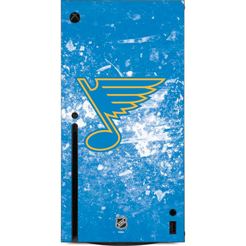 NHL St. Louis Blues Iced Xbox Series X Console Skin