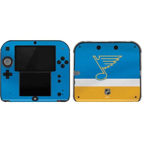 NHL St. Louis Blues Jersey Nintendo 2DS Skin