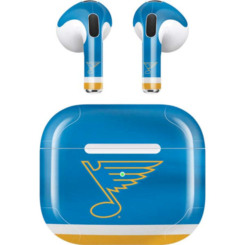 NHL St. Louis Blues Jersey Apple AirPods (3rd Gen 2021) Skin