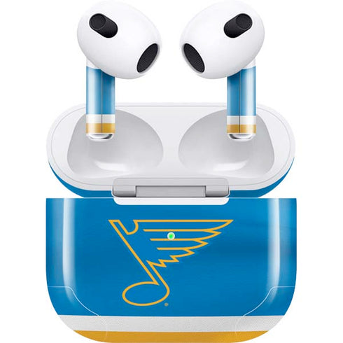 NHL St. Louis Blues Jersey Apple AirPods (3rd Gen 2021) Skin