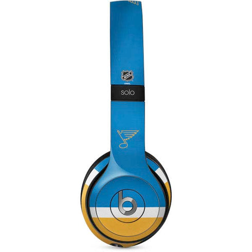 NHL St. Louis Blues Jersey Beats Solo 2 Wired Skin