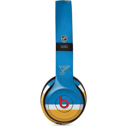 NHL St. Louis Blues Jersey Beats Solo 2 Wireless Skin