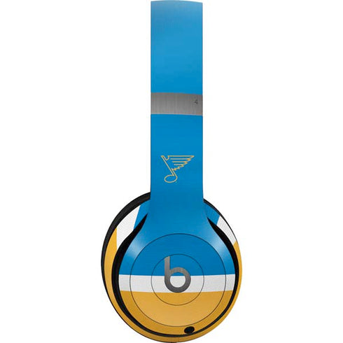 NHL St. Louis Blues Jersey Beats Solo 4 Wireless Headphones Skin