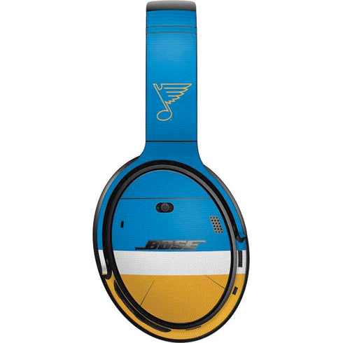 NHL St. Louis Blues Jersey Bose QuietComfort 35 Headphones Skin