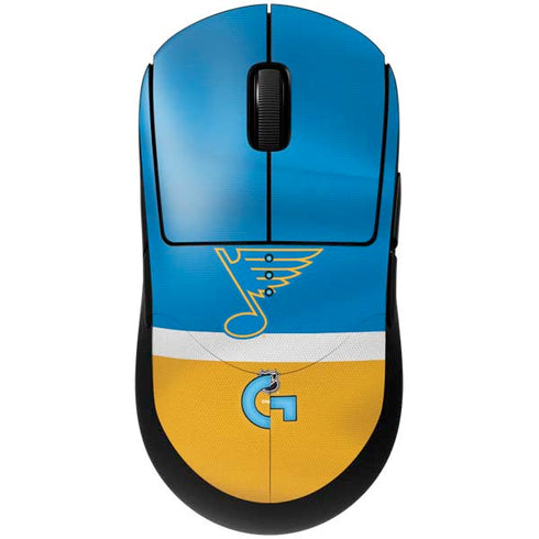 NHL St. Louis Blues Jersey G Pro Wireless Gaming Mouse Skin