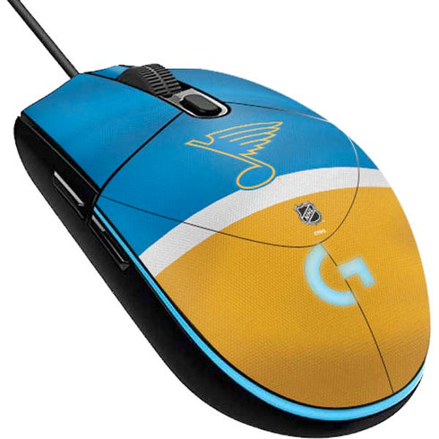 NHL St. Louis Blues Jersey G203 Prodigy RGB Wired Gaming Mouse Skin