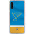 NHL St. Louis Blues Jersey Galaxy A10e Clear Case
