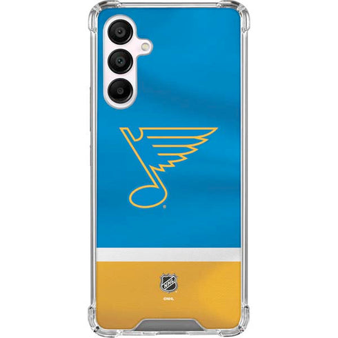NHL St. Louis Blues Jersey Galaxy A16 5G Clear Case
