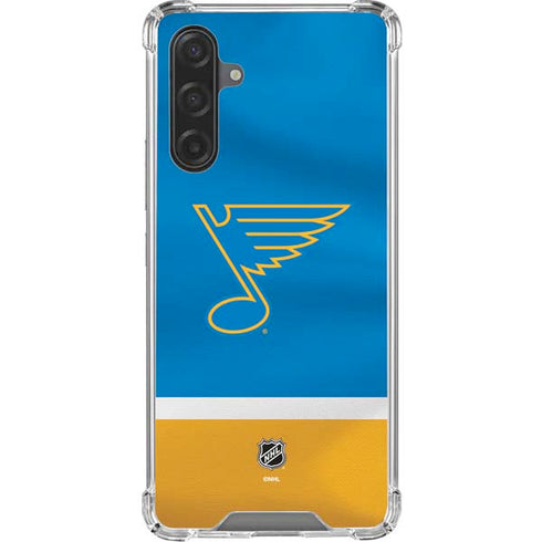 NHL St. Louis Blues Jersey Galaxy A17 Clear Case