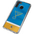 NHL St. Louis Blues Jersey Galaxy A21 Clear Case