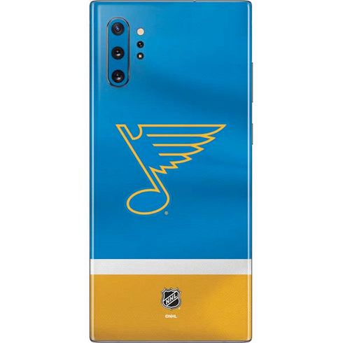 NHL St. Louis Blues Jersey Galaxy Note 10 Plus Skin