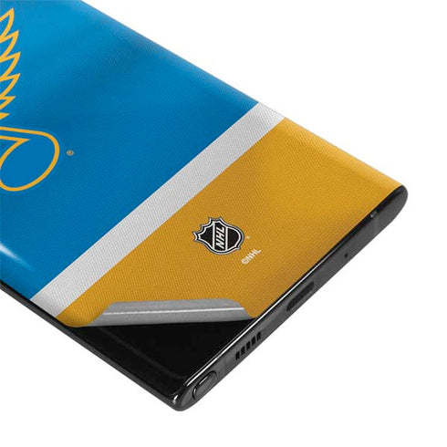 NHL St. Louis Blues Jersey Galaxy Note 10 Plus Skin
