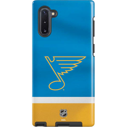 NHL St. Louis Blues Jersey Galaxy Note 10 Pro Case