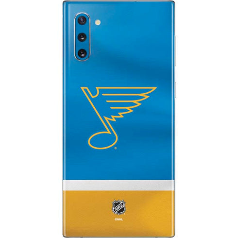 NHL St. Louis Blues Jersey Galaxy Note 10 Skin