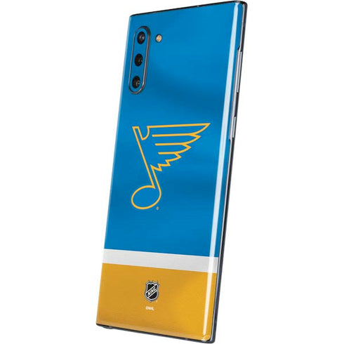 NHL St. Louis Blues Jersey Galaxy Note 10 Skin